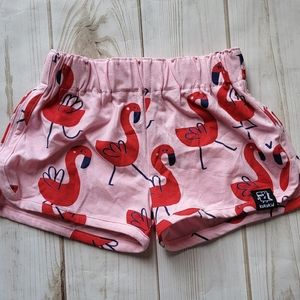 Kids Kukukid Flamingo toddler shorts
